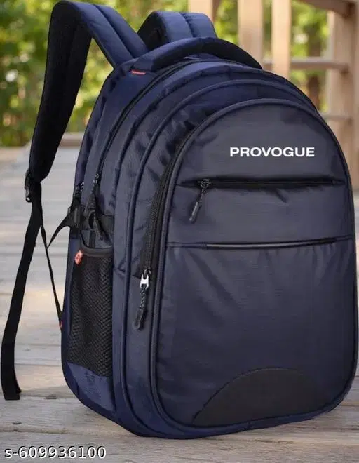 Polyester Backpack for Men & Women, Blue