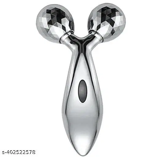 ABS Plastic Roller Massager, Silver