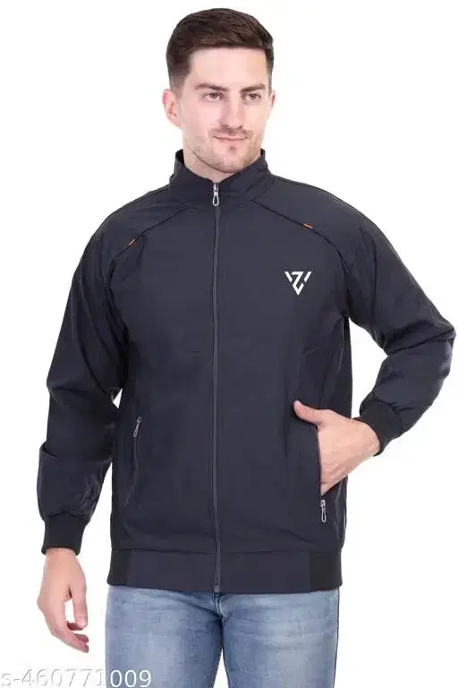 Jacket for Men (Black, M)