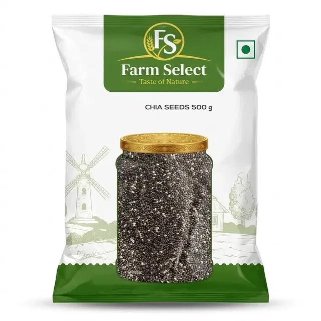 Farm Select Chia Seeds 500 g