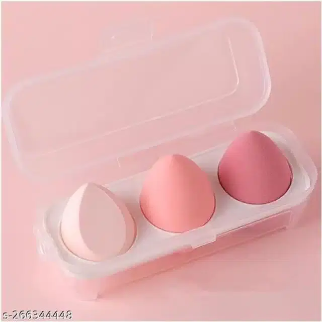 Makeup Sponge Blenders, Multicolor, Pack of 3