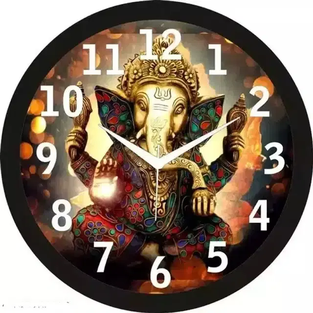 Analog Wall Clock, Multicolor