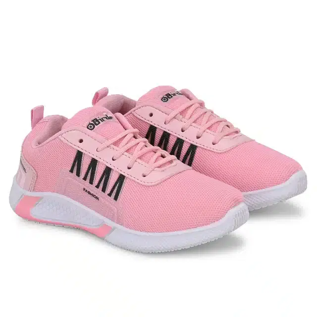 Sports Shoe for Women & Girls (Pink, 4)