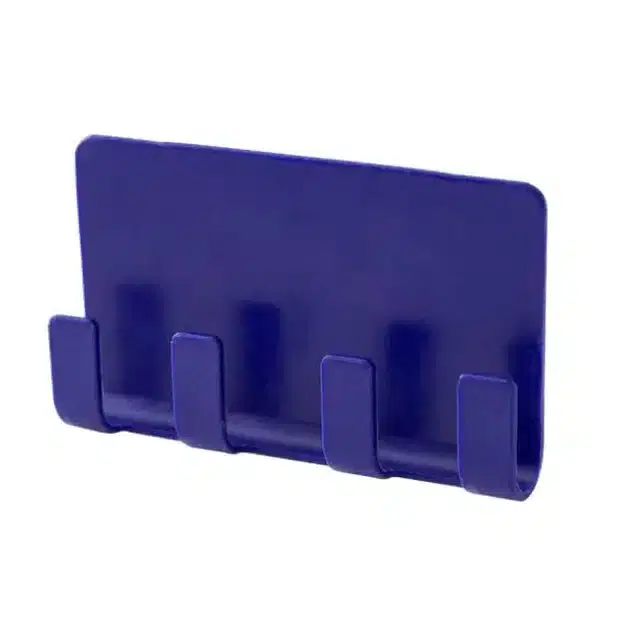Wall Mount Mobile & Keys Holder with Adhesive Strips, Multicolor