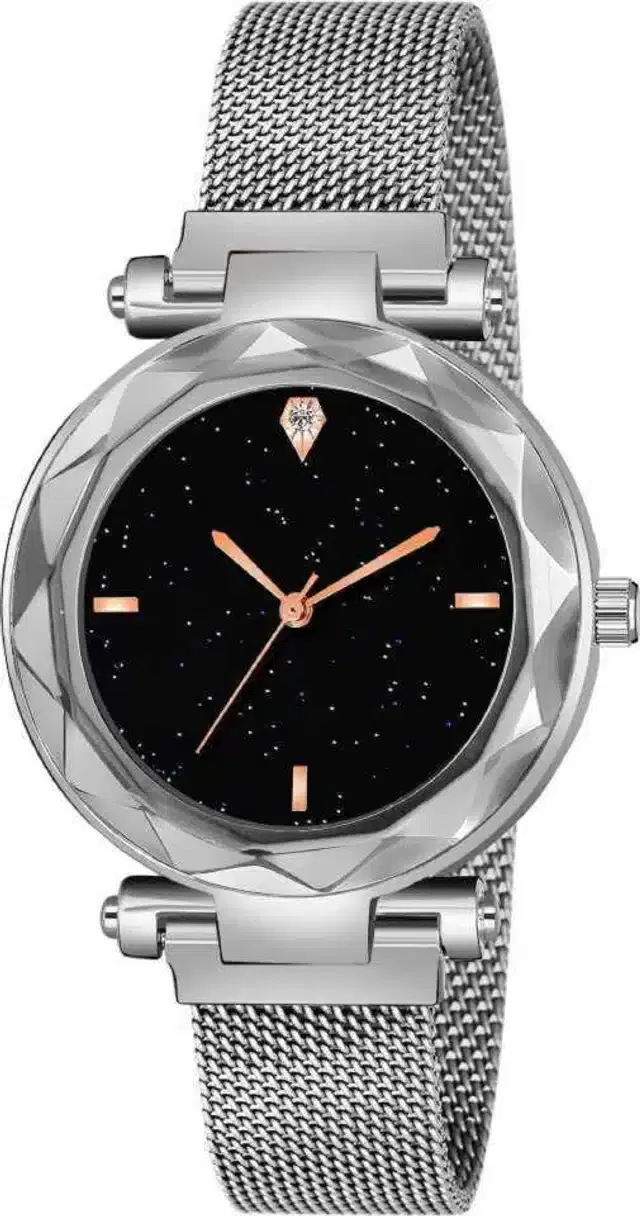Analog Watch for Women (Silver)