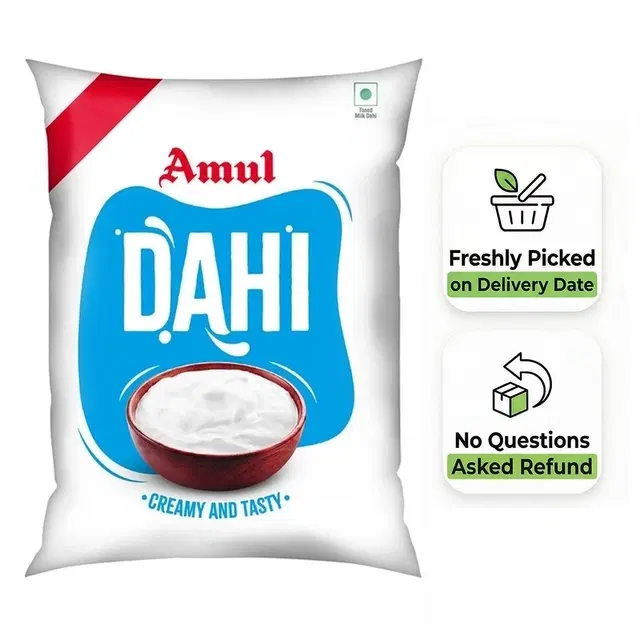 Amul Dahi Creamy & Tasty Fresh Curd 800 g