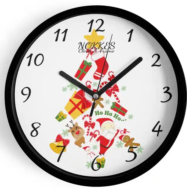 Christmas Analog Watch for Home, Multicolor, 7 Inches