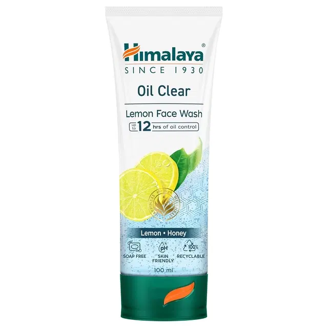 Himalaya Herbals Oil Clear Lemon Face Wash, 100 ml