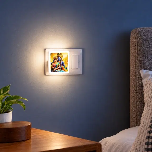 Radha Krishna Plug-In Led Night Lamp