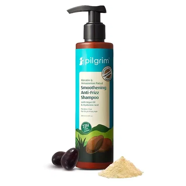 Pilgrim Patua & Keratin Hair Smoothing Shampoo 200 ml
