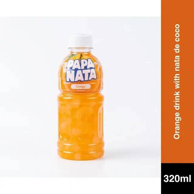 PapaNata Orange Drink With Nata De Coco 320 ml