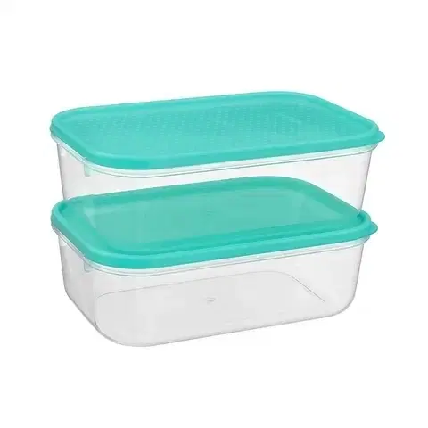 Mahaware Modular Polka Container 1200ml, Set of 2
