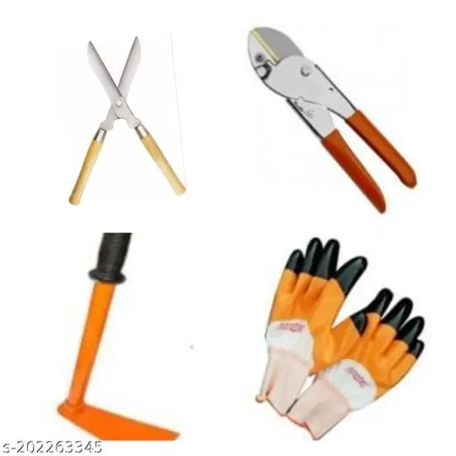 Gardening Tools Set, Multicolor, Set of 4