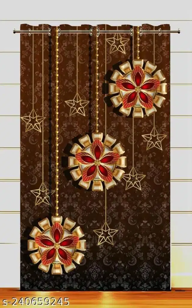 Curtains for Door, Multicolor, 5 Feet