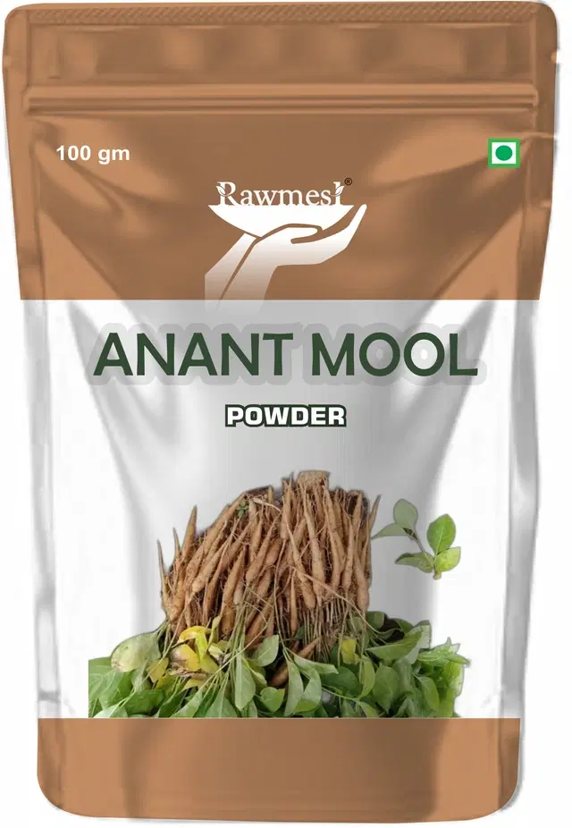 Pure Ayurvedic Anantmool Nannari Roots Powder, 100 g