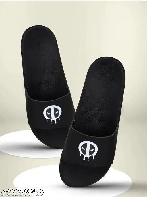 Sliders for Men, Black (6)
