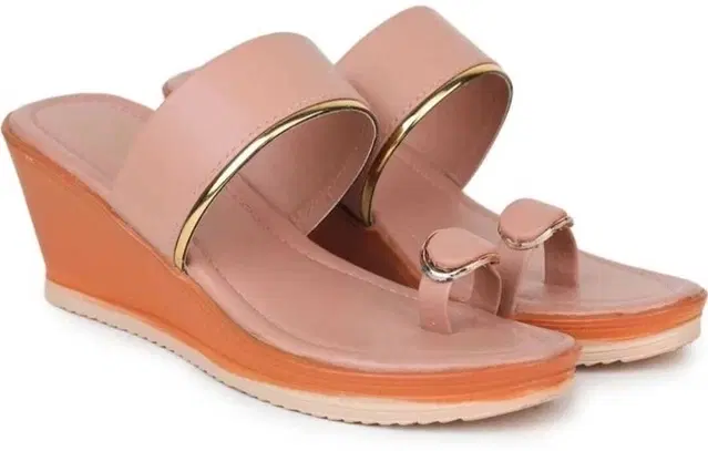 Shipee Women Heel, Beige (6)