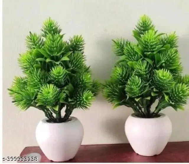 Plastic Artificial Flower, Multicolor, Pack of 2