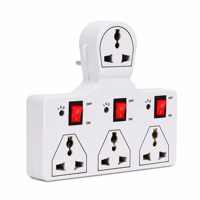 Kaltron 4+3 Portable Extension Board [White]