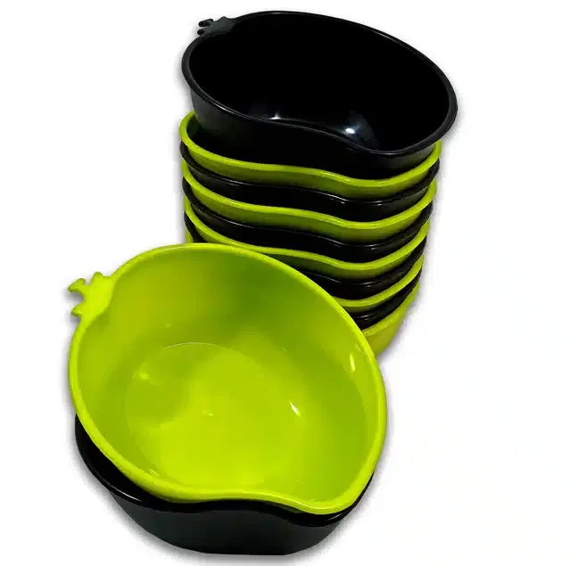 Plastic Snacks & Dessert Bowl Set, Multicolor, Pack of 12