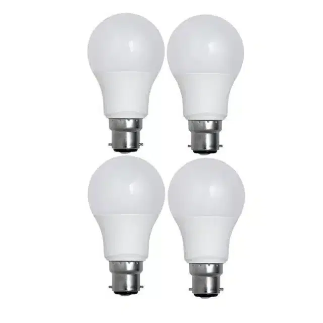 9-Watt Led Bulb, White, Pack of 4