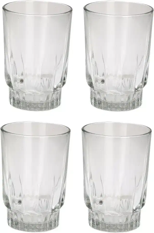 Liquor cum Cocktail Glasses, Transparent, 200 ml, Pack of 4
