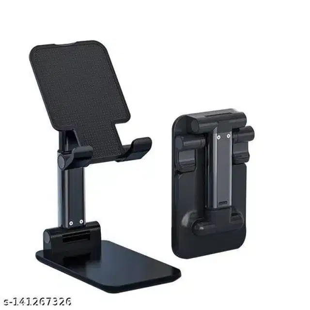 Foldable Mobile Stand Holder, Black