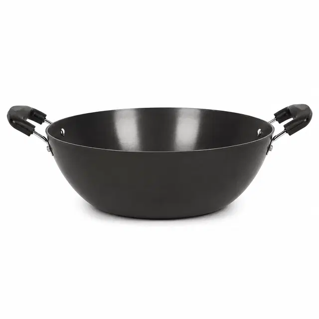 TerraHome Hard Anodised Kadhai 2300 ml 25cm