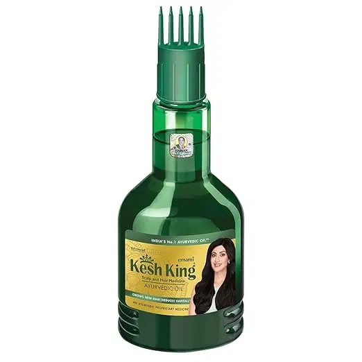 Kesh King Gold Ayurvedic Hair Oil with 21 Herbs and Gro-Biotin 200 ml