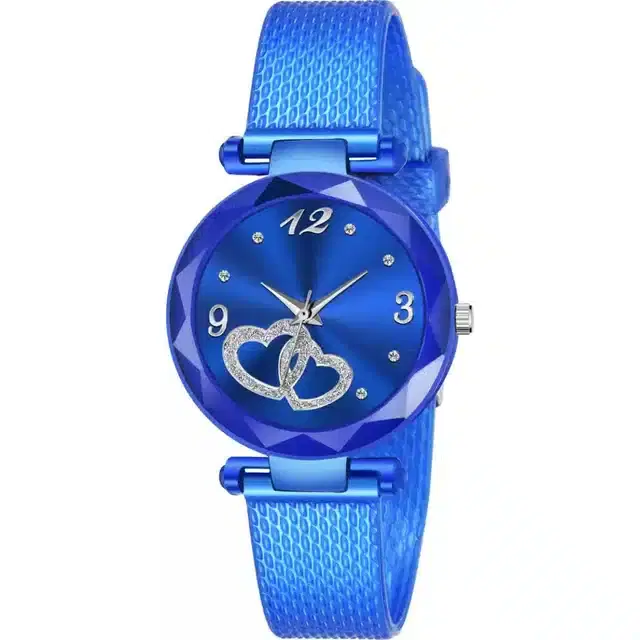 Analog Watch for Girls (Blue)