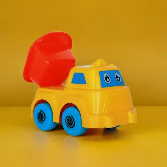 Plastic Friction Car Toy for Kids, Multicolor