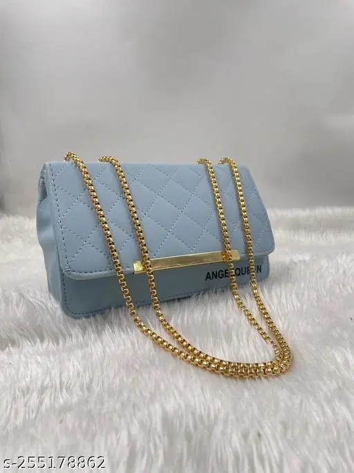 TRUE FASHION. Sling Bag for Women (Blue, Free size)
