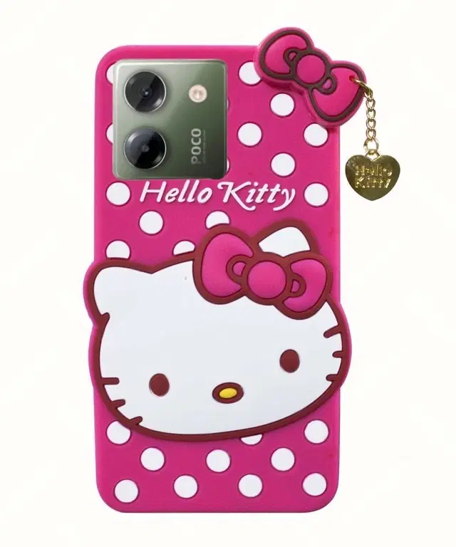 Silicone Mobile Back Cover for Poco M7 Pro 5G, Pink