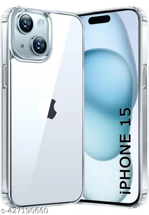 Silicone Mobile Cover for IPhone 15, Multicolor