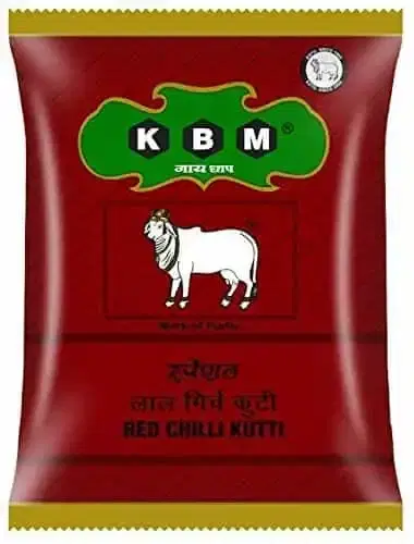 KBM Gai Chaap Red Chilli / Lal Mirch Kutti Special 200 g