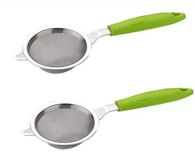 Tea Strainer, Pack of 2, Green
