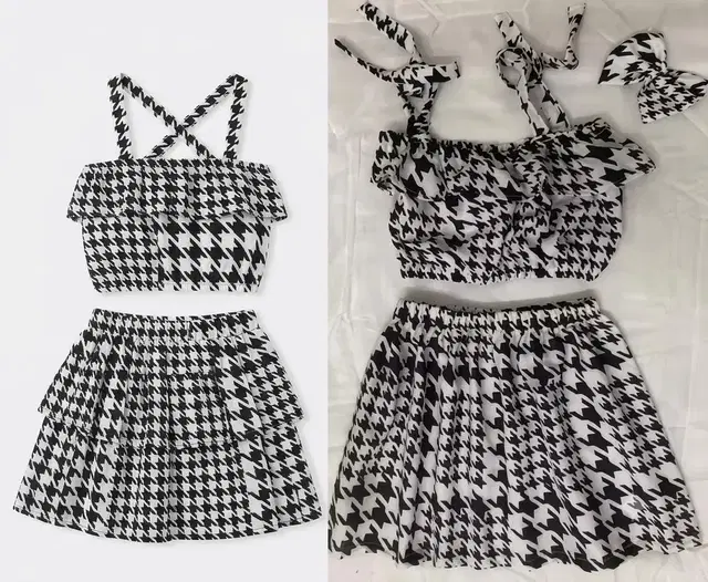 Girls Clothings Set Rayon Black(12-18M)