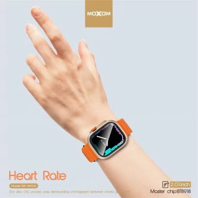 Silicone Strap S8 Ultra Smart Watch, Orange