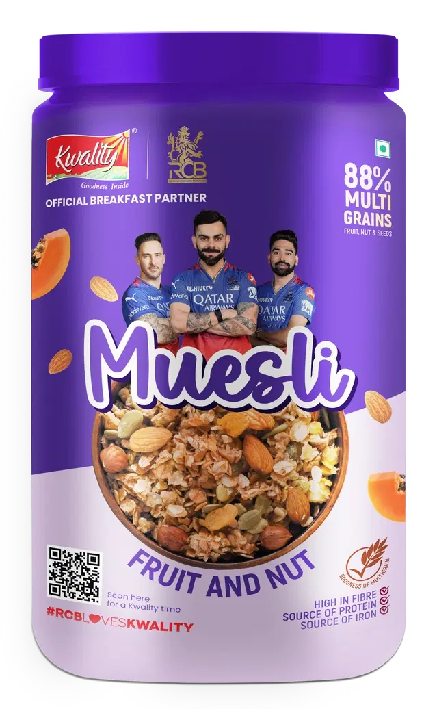 Kwality Muesli  Fruit And Nut 1 Kg (Jar)