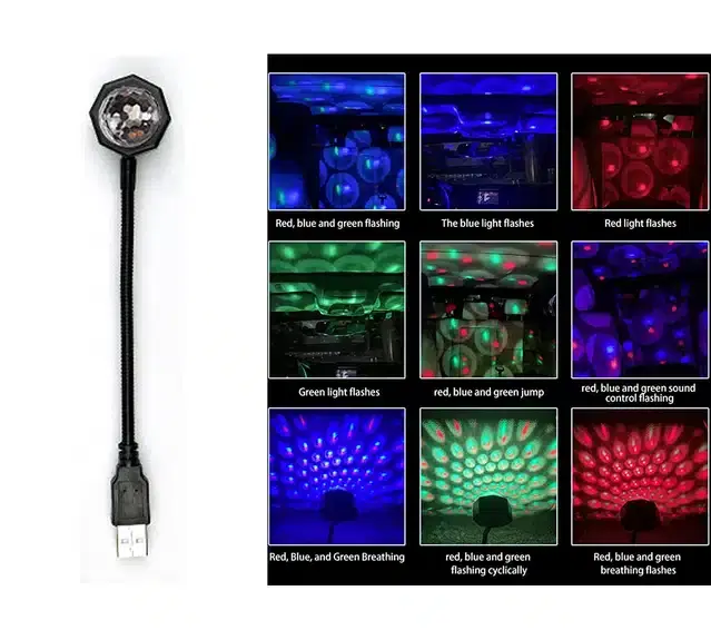 Car Atmosphere LED Light, Multicolor