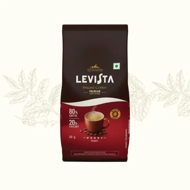 Levista Premium Instant Coffee 50 g (Pouch)