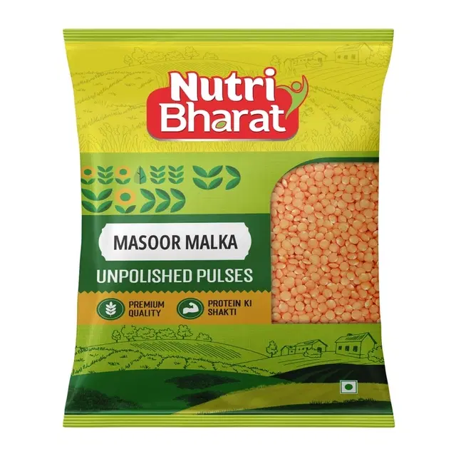 Nutri Bharat Unpolished Masoor Malka 500 g