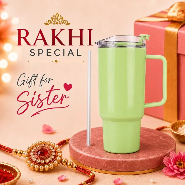Toony Tumbler 1800ml Lime Green | Gift for Sister | Rakhi Special