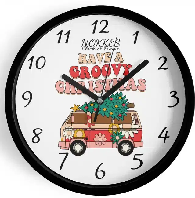 Christmas Analog Watch for Home, Multicolor, 7 Inches