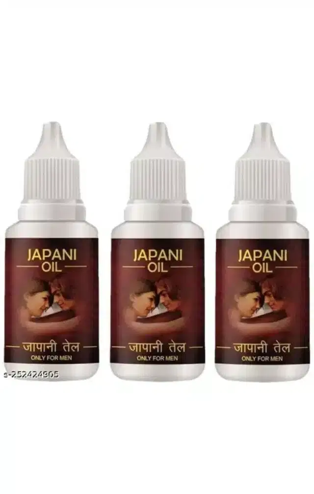 Japani Penis Massage Oil, Pack of 3