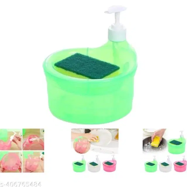 Liquid Soap Dispenser, Green, 1000 ml