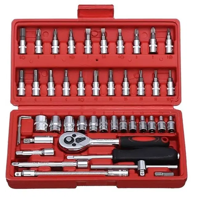 Shopper 52 Hand Tool Kit, Multicolor, (Set Of 1, 46 In 1 Pcs)