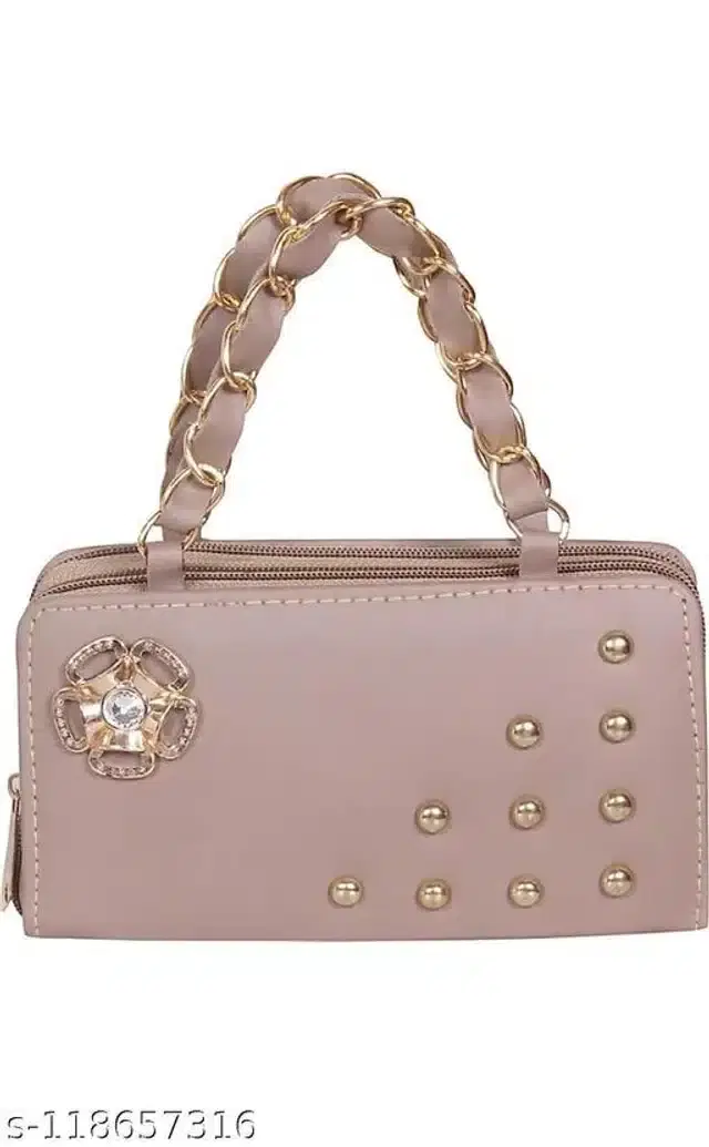 Clutches for Women (Cream)