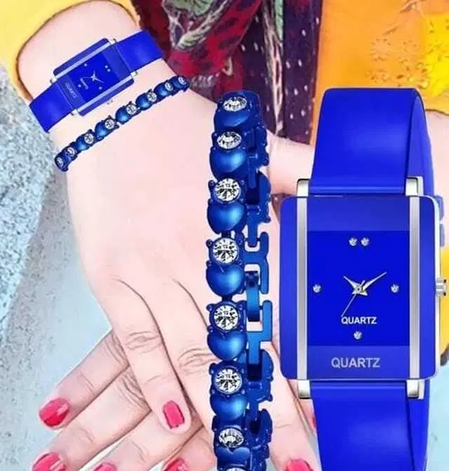 Analog Watch For Womens (Blue) (WS-96)