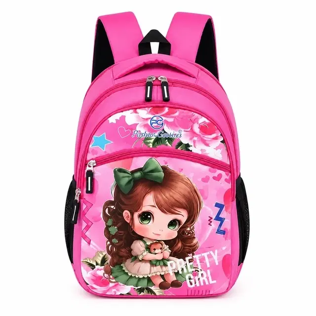 Pretty Girl School Backpack [Pink]